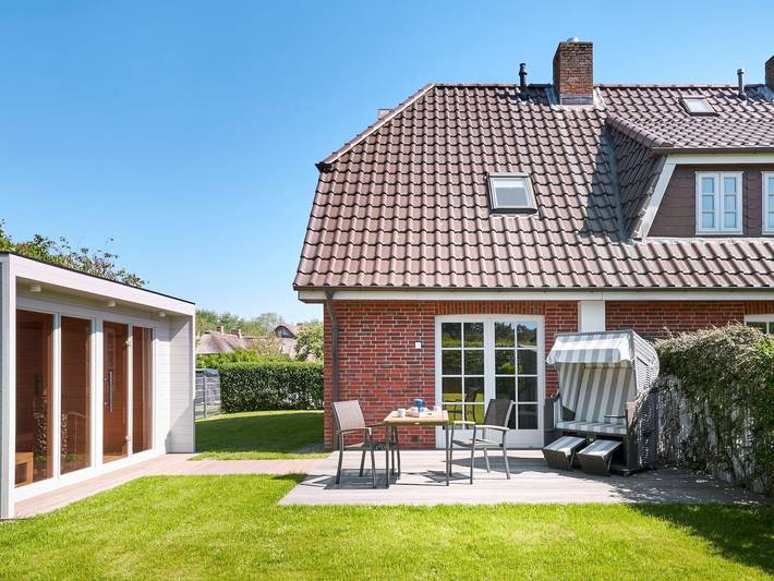 Ferienhaus für 4 Personen, mit Garten und Terrasse sowie Sauna - 1