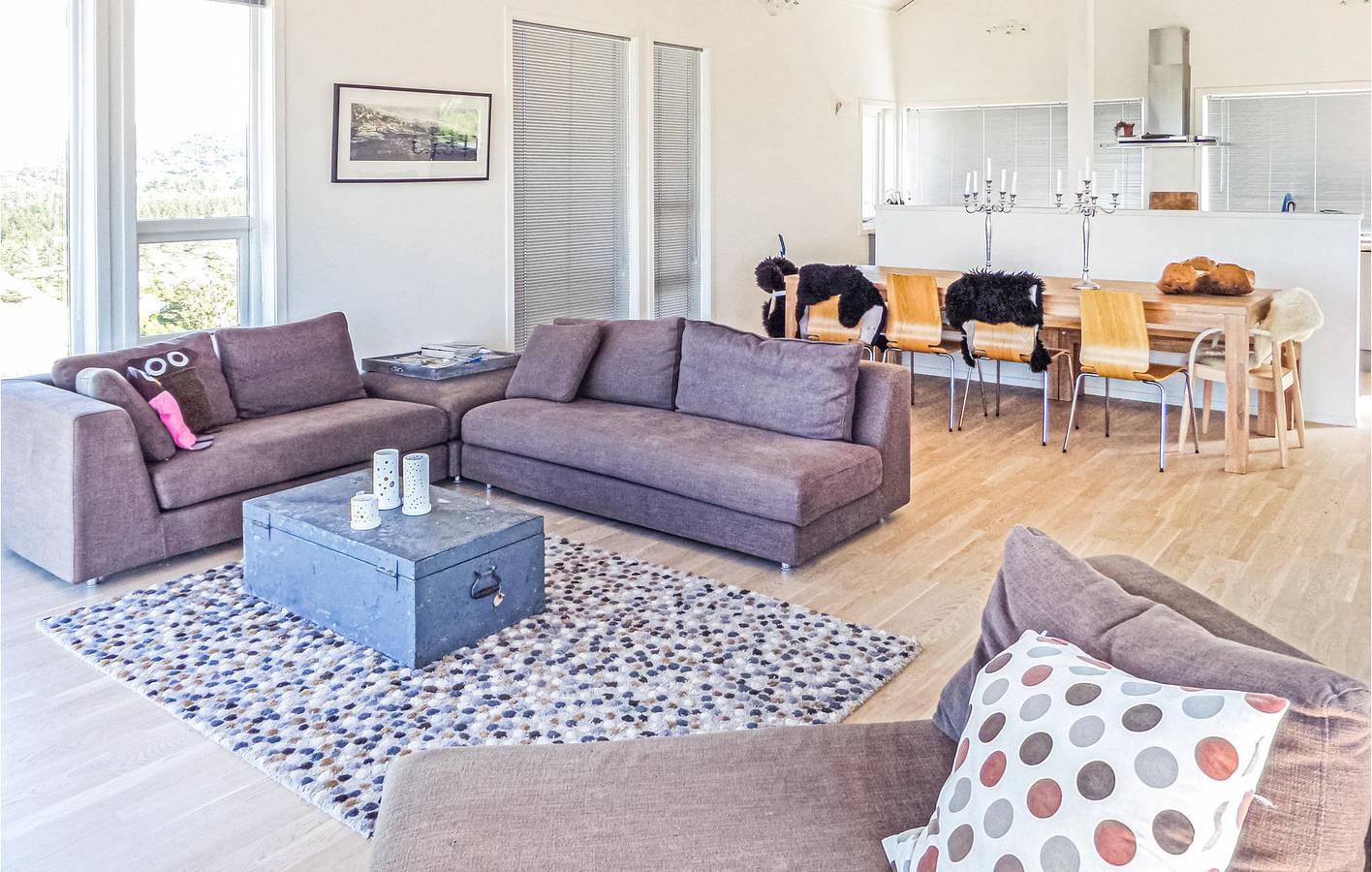 Ferienhaus für 10 Personen mit Garten in Fitjar