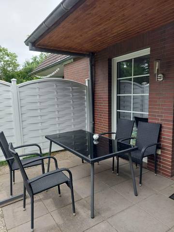 Ferienhaus für 6 Personen, mit Garten und Terrasse in Tossens