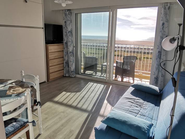 Gîte pour 3 personnes, avec balcon dans Office De Tourisme De La Faute Sur Mer