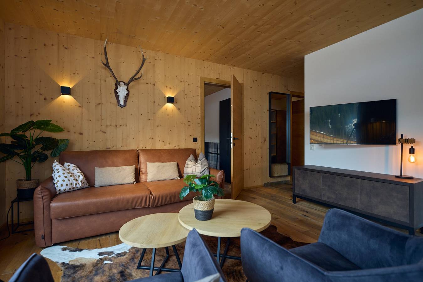 Ganze Wohnung, Ferienwohnung für 7 Personen mit Terrasse in Sankt Gallenkirch, Golm im Montafon