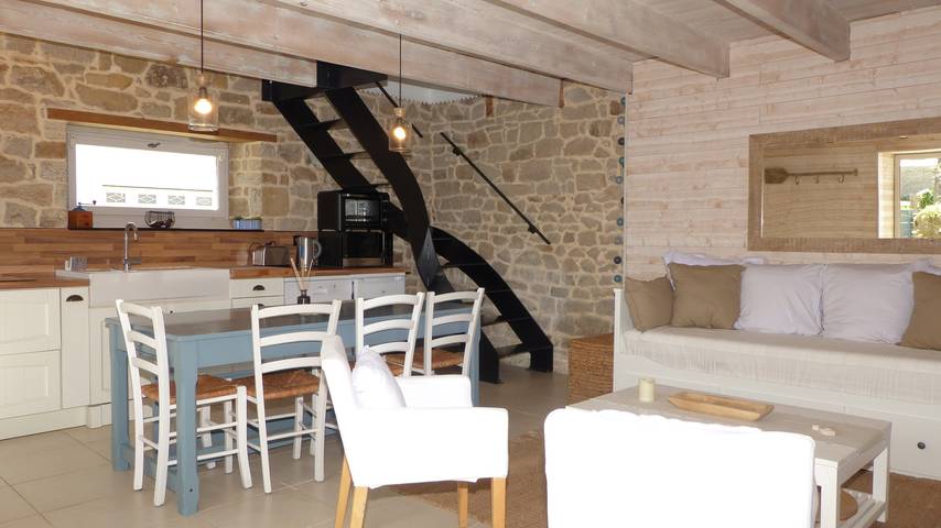 Location de vacances pour 4 personnes, avec terrasse et jardin à Saint-Philibert - 4