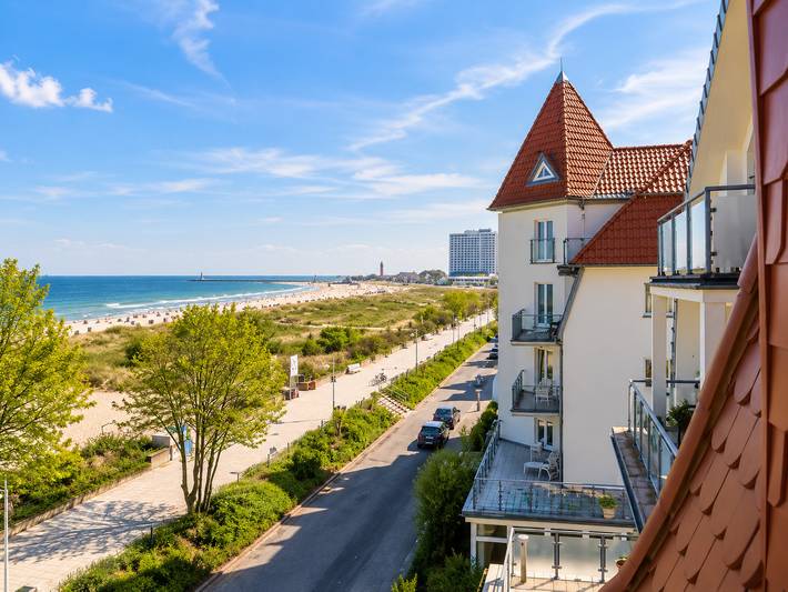 Ferienwohnung für 2 Personen, mit Balkon in Warnemünde