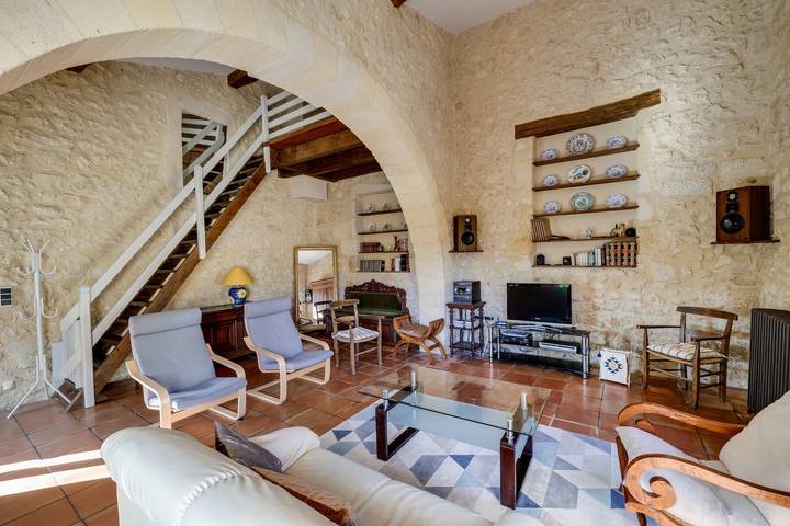 La Maison des Près – Cottage with Private Pool in Haux, Bordeaux region