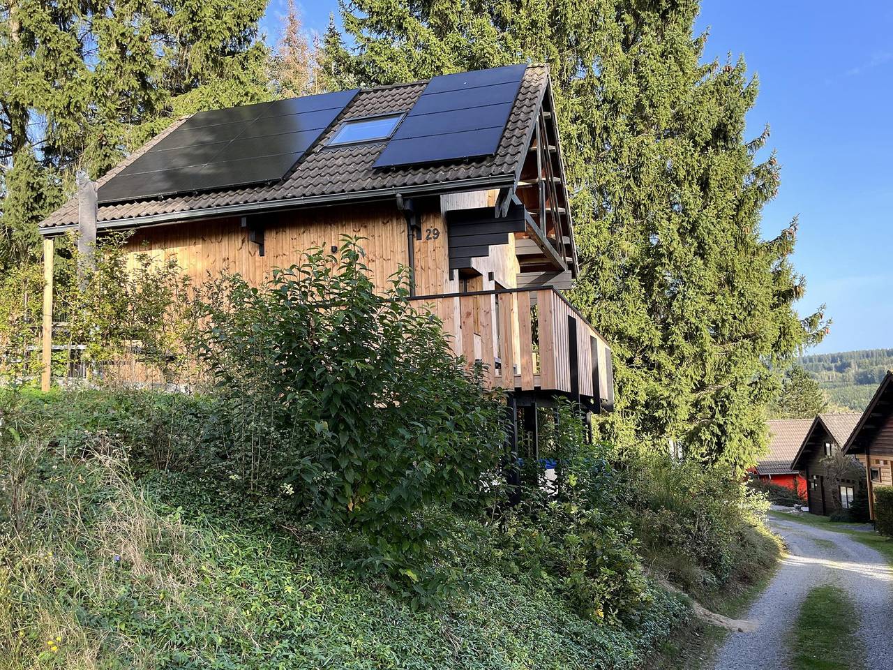 Chalet für 7 Personen mit Sauna in Manhay, Luxemburg Provinz