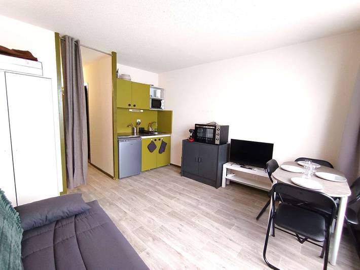 Estudio entero, Estudio 4 Pers Sur Aragnouet Balcón Esquí in Piau-Engaly, Aragnouet
