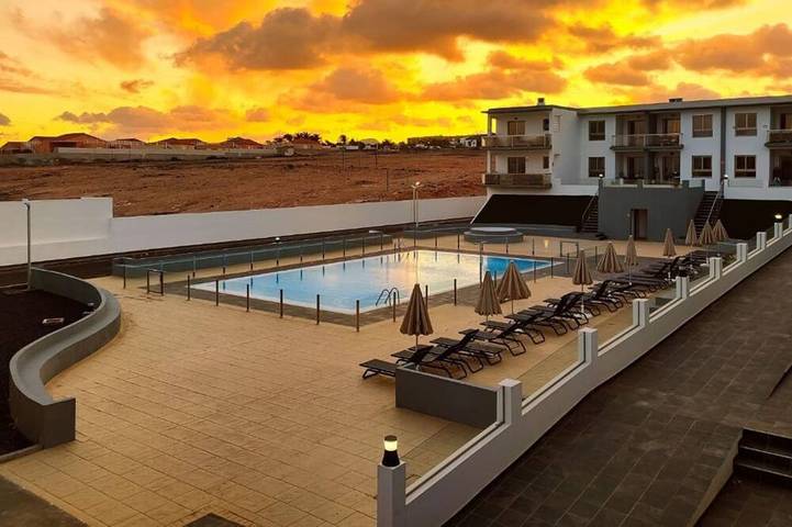 Appartement de vacances pour 3 personnes, avec piscine et balcon - 1