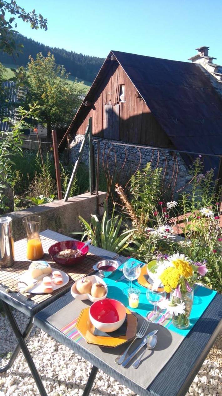 Maison d’hôte pour 3 personnes, avec Jardin dans Notre-Dame-de-l'Osier