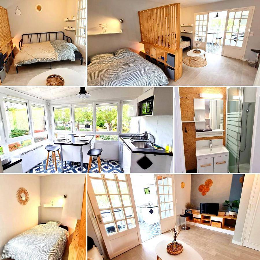 Appartement entier, Évasion, Studio Cosy près de la Plage in Saint-Marc-sur-Mer, Saint-Nazaire