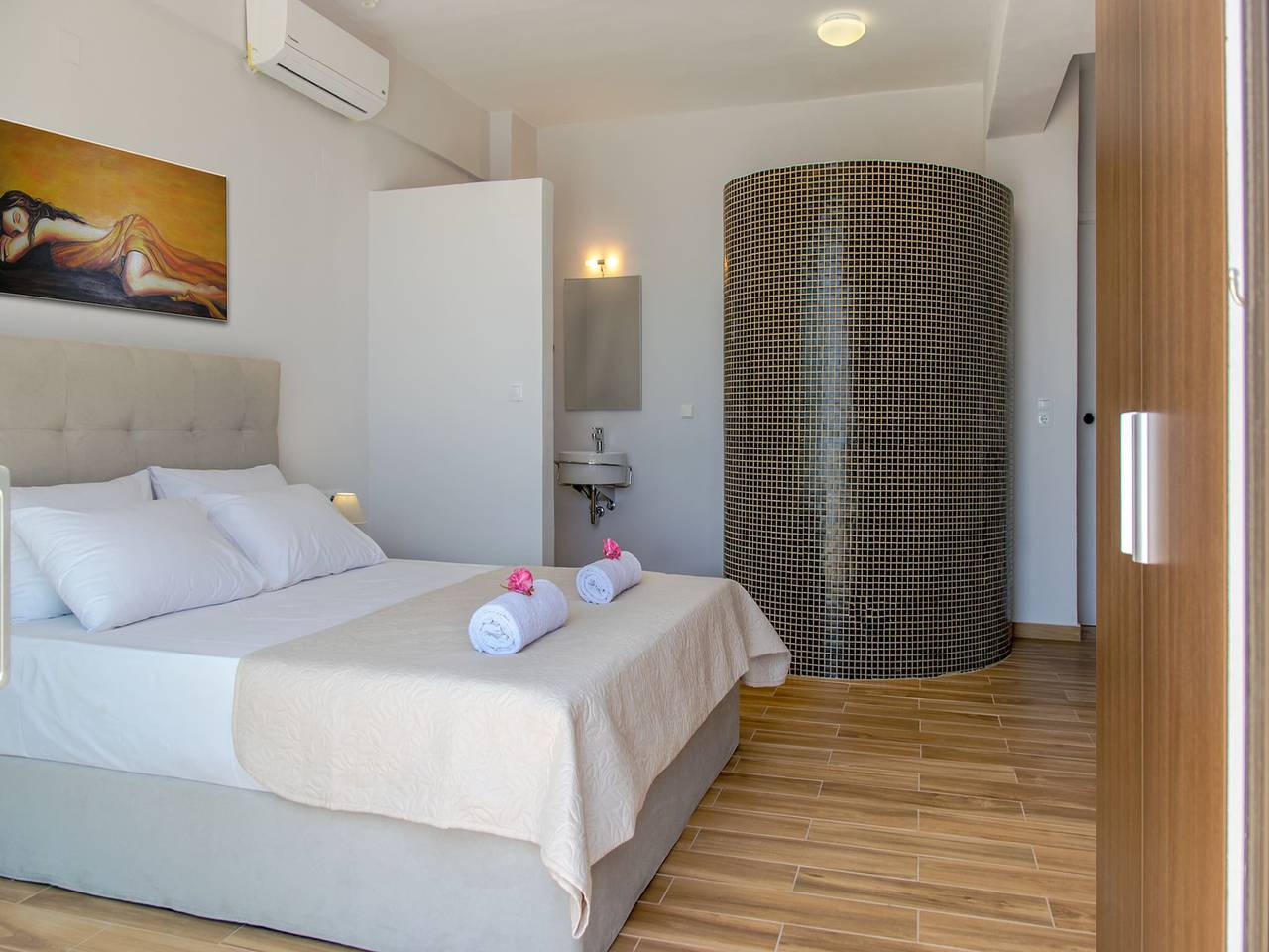 Willa w Frangocastello przy plaży Laki in Chania i okolice