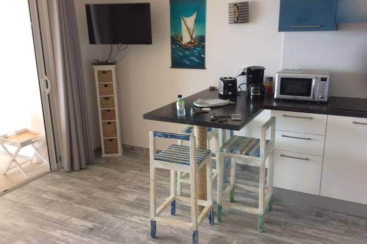 Ganze Wohnung, Charming Studio 30 m2 with Terrace 15M2 Imprensable View Of Calvi Bay in Lumio, Calvi und Umgebung