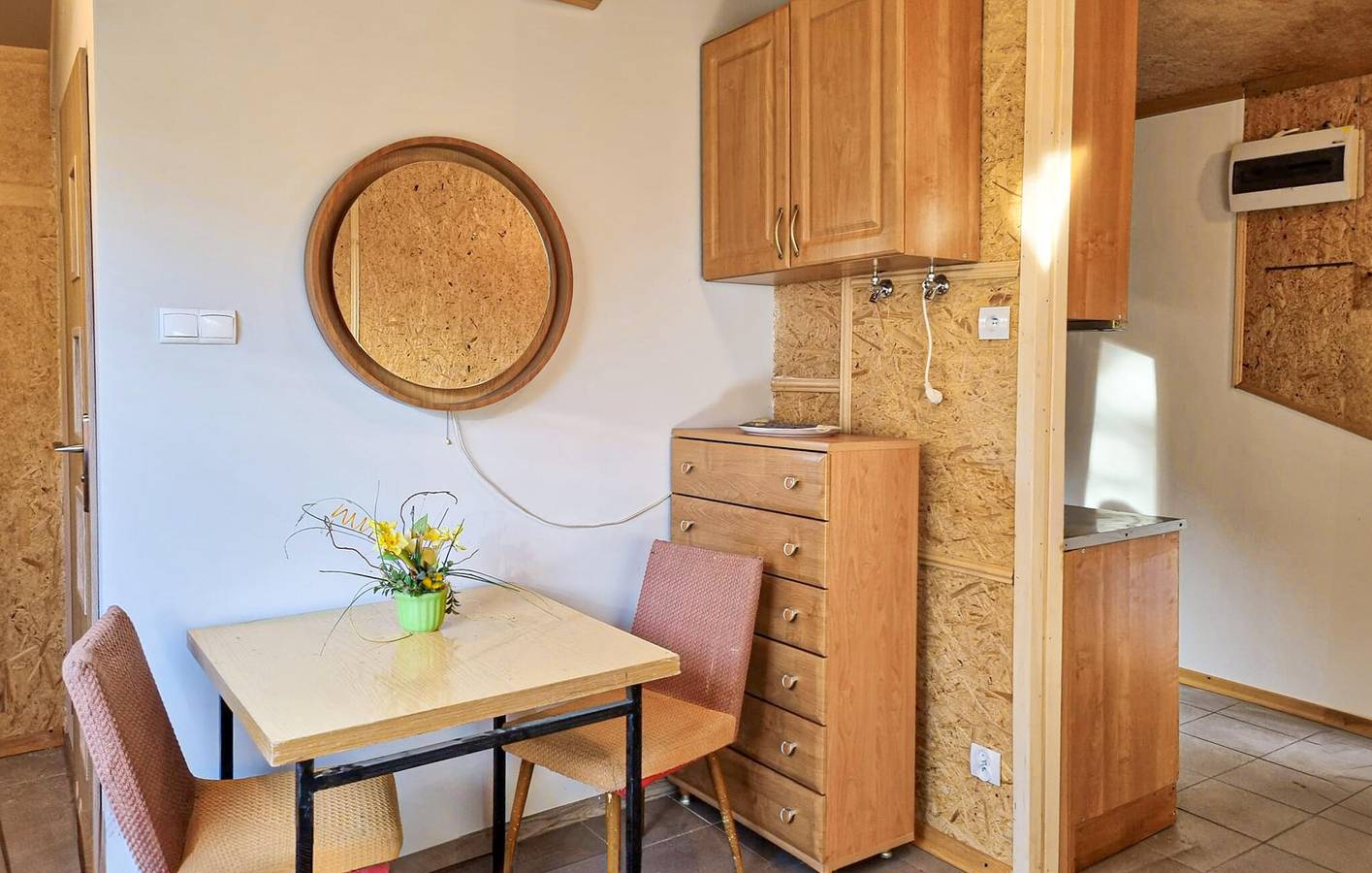 Holiday home for 3 people with terrace in Masovia