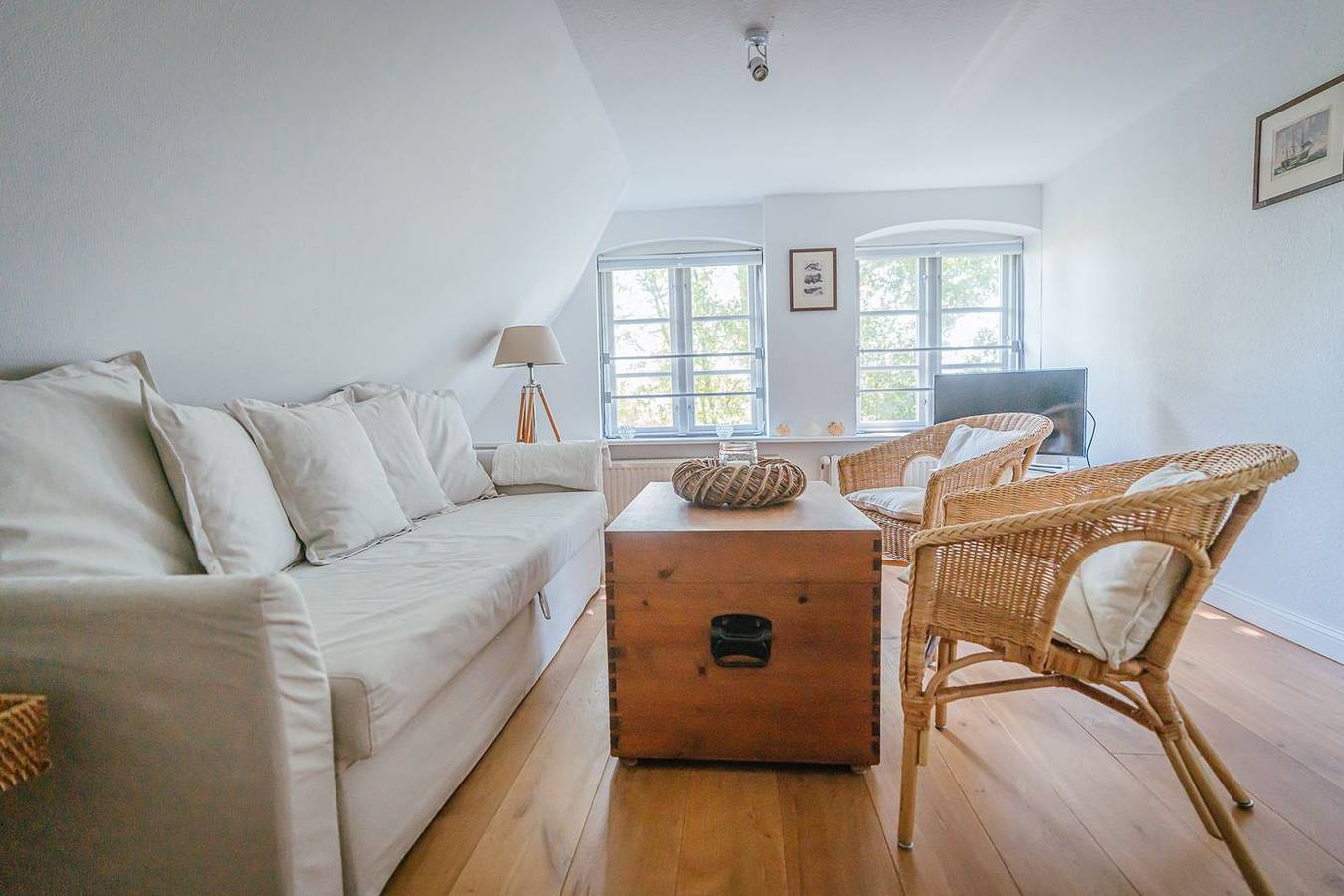 Ganze Wohnung, Lütte Deern auf dem Friesenhof Benen Diken in Tetenbüll, Eiderstedt