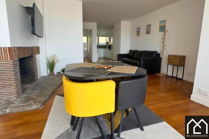 Ferienwohnung für 4 Personen, mit Ausblick und Balkon in Boulogne-sur-Mer - 3