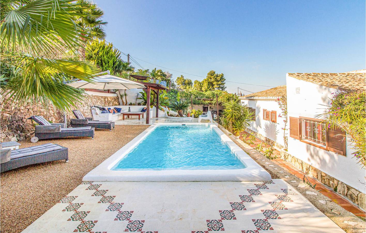 Cala Sardinera Wohnung: 200 qm, Pool, Terrasse & Parkplatz in Cap Martí, Jávea