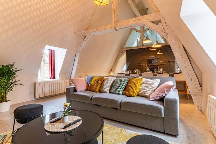 Gîte pour 6 personnes, avec vue dans Office De Tourisme De Dijon