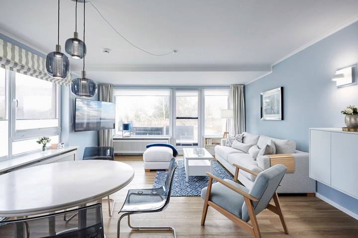 Ferienwohnung für 3 Personen, mit Terrasse und Pool sowie Sauna und Garten - 1