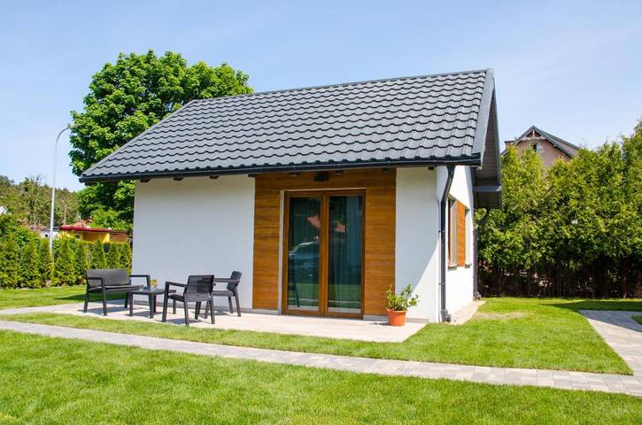 Ferienhaus für 4 Personen, mit Garten