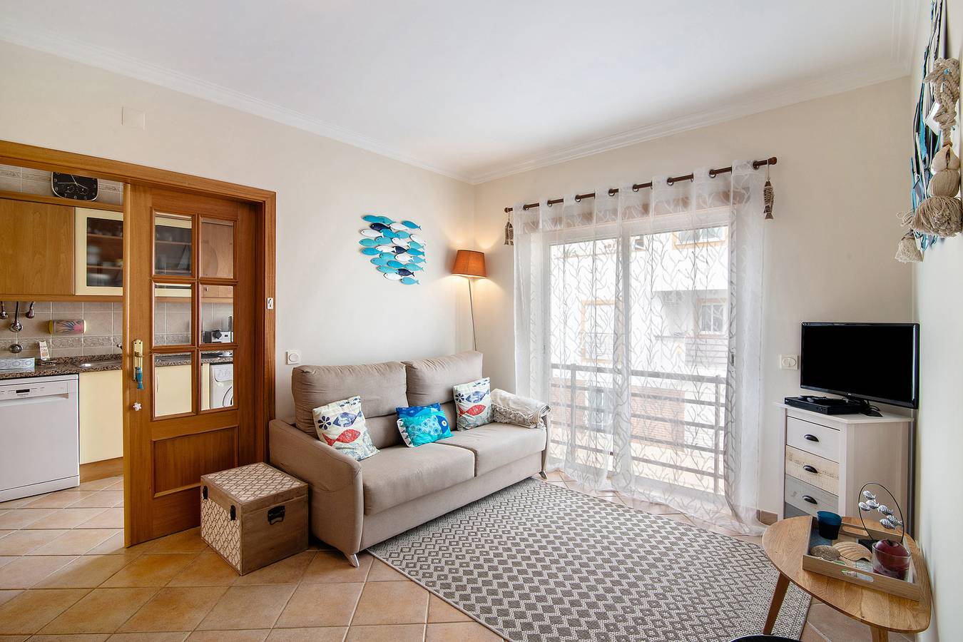 Apartamento inteiro, Apartamento 'Quinta Da Gomeira 60' com Piscina Partilhada, Varanda e Ar Condicionado in Cabanas de Tavira, Conceição e Cabanas de Tavira