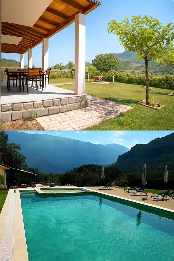 Chalet para 16 personas, con vistas y piscina además de jardín y piscina para niños - 1