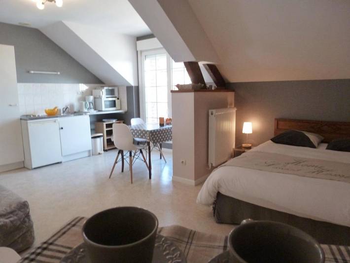 Chambre d’hôte pour 2 personnes, avec Terrasse et Jardin