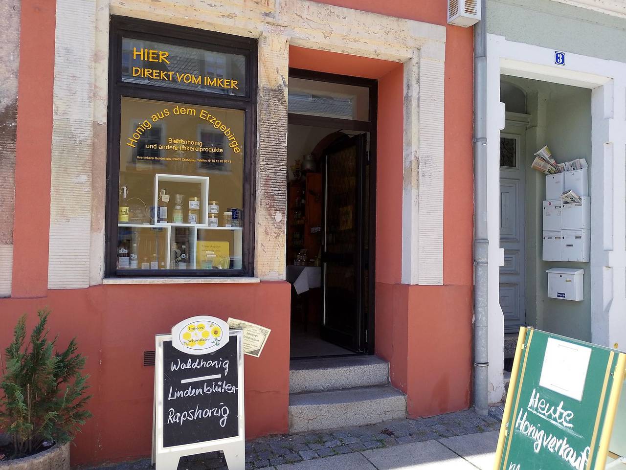 Ganze Ferienwohnung, Ferienwohnung im Stadtzentrum Zschopau - Appartement/Fewo, Dusche, Wc, ruhig in Zschopau, Erzgebirge