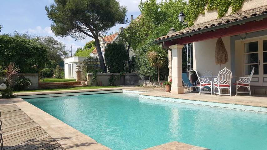 Gîte pour 4 personnes, avec piscine et jardin ainsi que vue et terrasse à Plaissan - 3