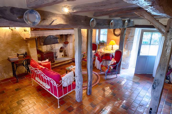 Casa vacanze 'Gite La Roselière Touraine' con terrazza privata, giardino privato e Wi-Fi in Perrusson, Loches e dintorni
