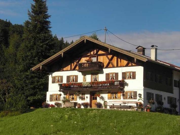 Ferienwohnung für 2 Personen, mit Garten und Ausblick