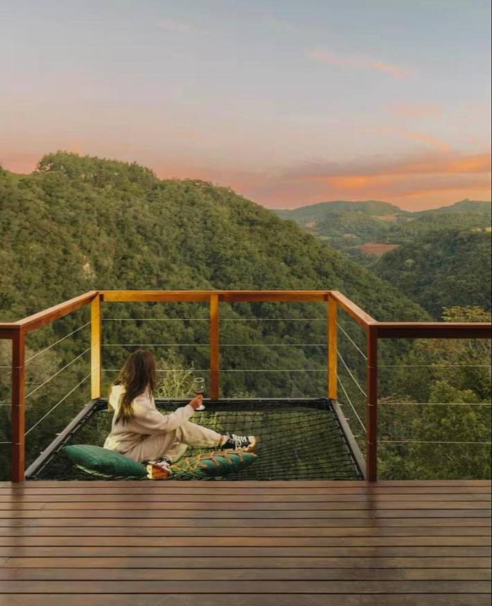 Casas e apartamentos de temporada para 3 pessoas, com jardim e jacuzzi em Santa Cruz do Sul