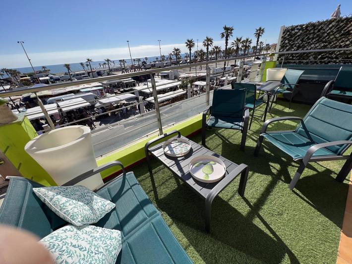 Gîte pour 2 personnes, avec terrasse, animaux acceptés dans Plage du Village (Le Barcares) - 3