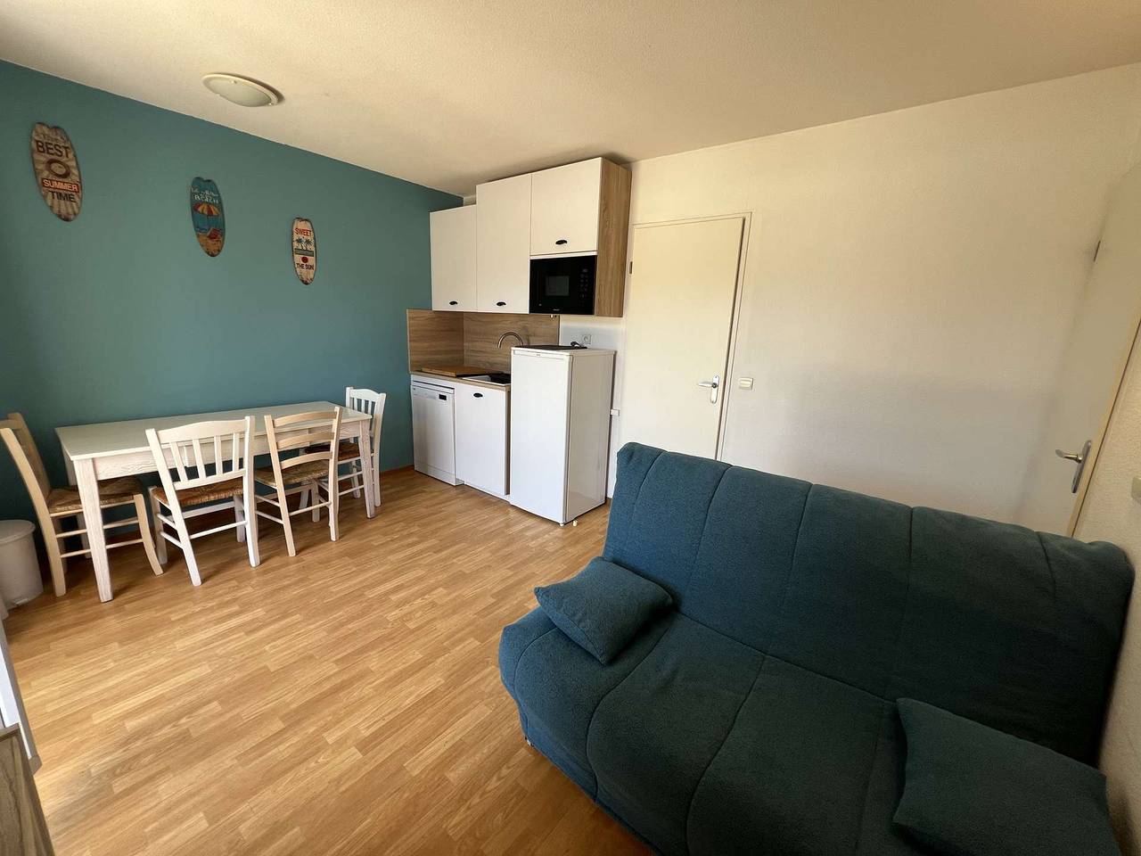 Ganze Ferienwohnung, Komfortable Wohnung in einer Residenz mit Swimmingpool in Verdon sur Mer in Le Verdon-sur-Mer, Regionaler Naturpark Médoc