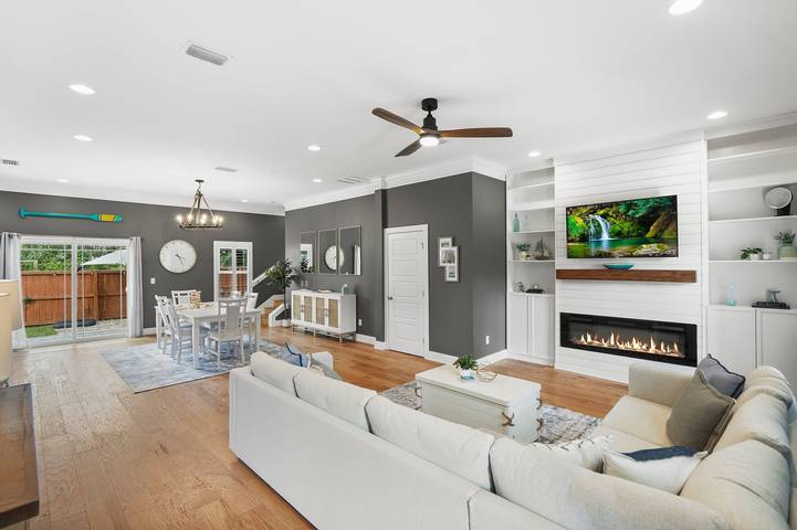 Vacation rental for 9 people, with balcony and yard, kid friendly in St. Augustine