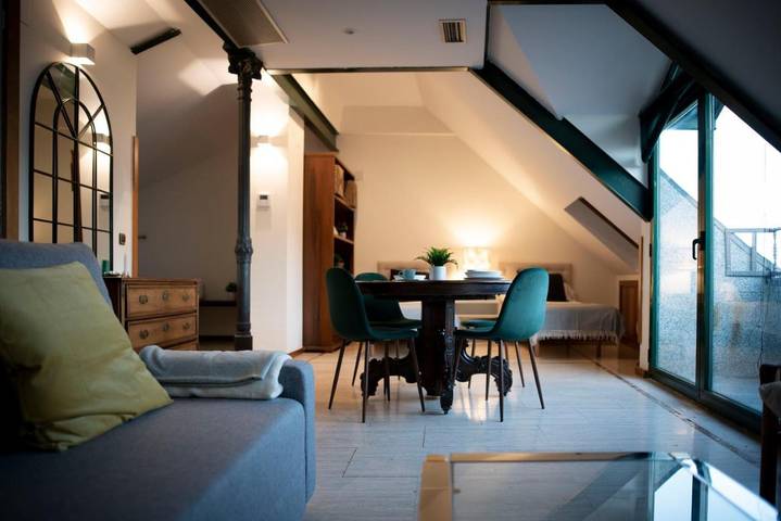 Apartamento de vacaciones para 5 personas, con Balcón además de Terraza y Vistas en San Lorenzo de El Escorial