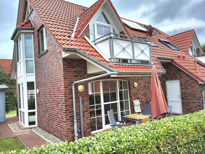 Ferienwohnung für 4 Personen, mit Terrasse und Garten in Krummhörn