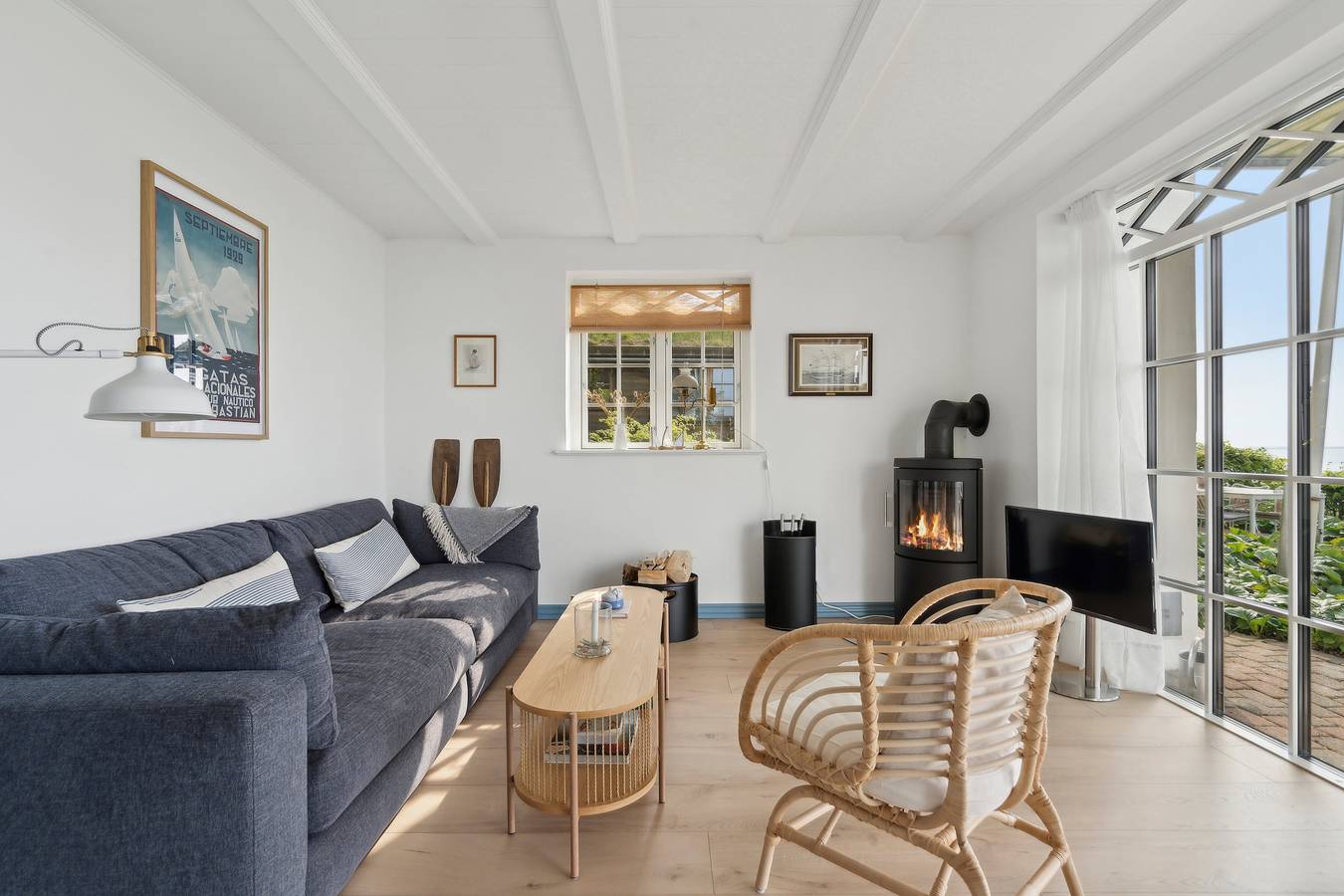 Badehotelstemning og panoramaudsigt in Hejsager Strand, Haderslev