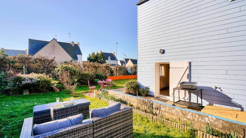 Appartement de vacances pour 3 personnes, avec jardin, animaux acceptés