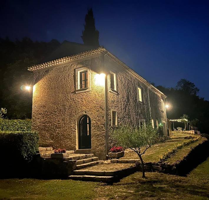 Gîte pour 6 personnes, avec jardin et vue à Casalvieri