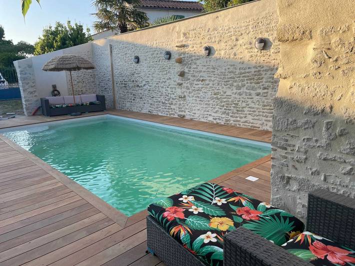 Location de vacances pour 6 personnes, avec terrasse et piscine à Jard-sur-Mer - 2