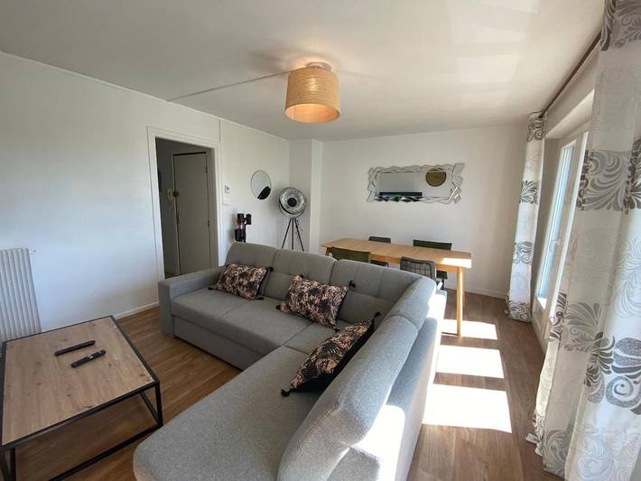Gîte pour 4 personnes, avec vue et balcon dans Nausicaá Centre National de la Mer