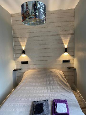 Cottage pour 2 personnes, avec terrasse ainsi que vue et jardin à Montournais