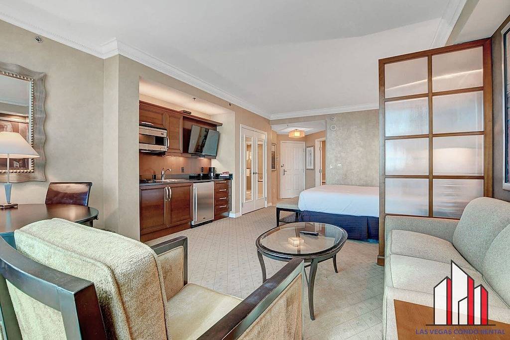 Ganze Wohnung, Mgm Signature-28-604 Jacuzzi Studio in Las Vegas Strip, Paradise