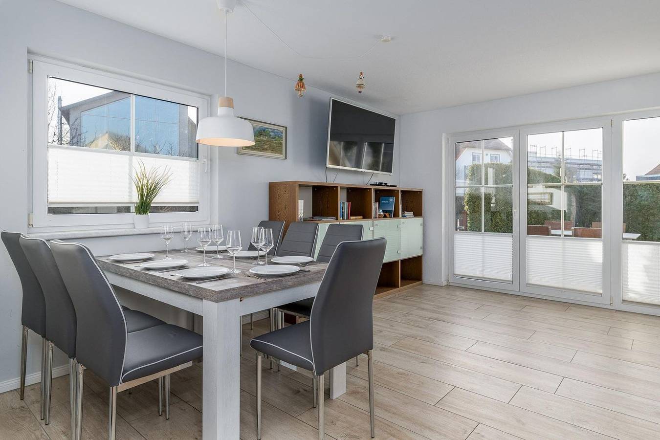Doppelhaushälfte "Am Krug" mit Garten und Terrasse in strandnähe in Börgerende in Börgerende, Börgerende-Rethwisch