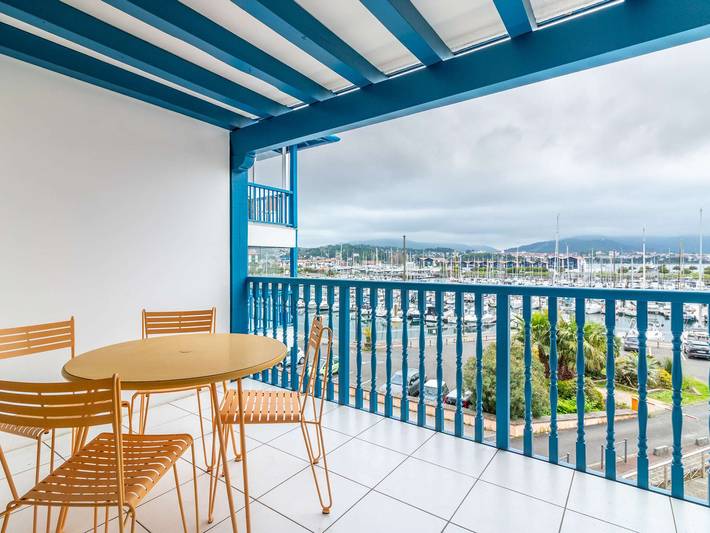 Gîte pour 6 personnes, avec Balcon et Terrasse dans Grande Plage (Hendaye)