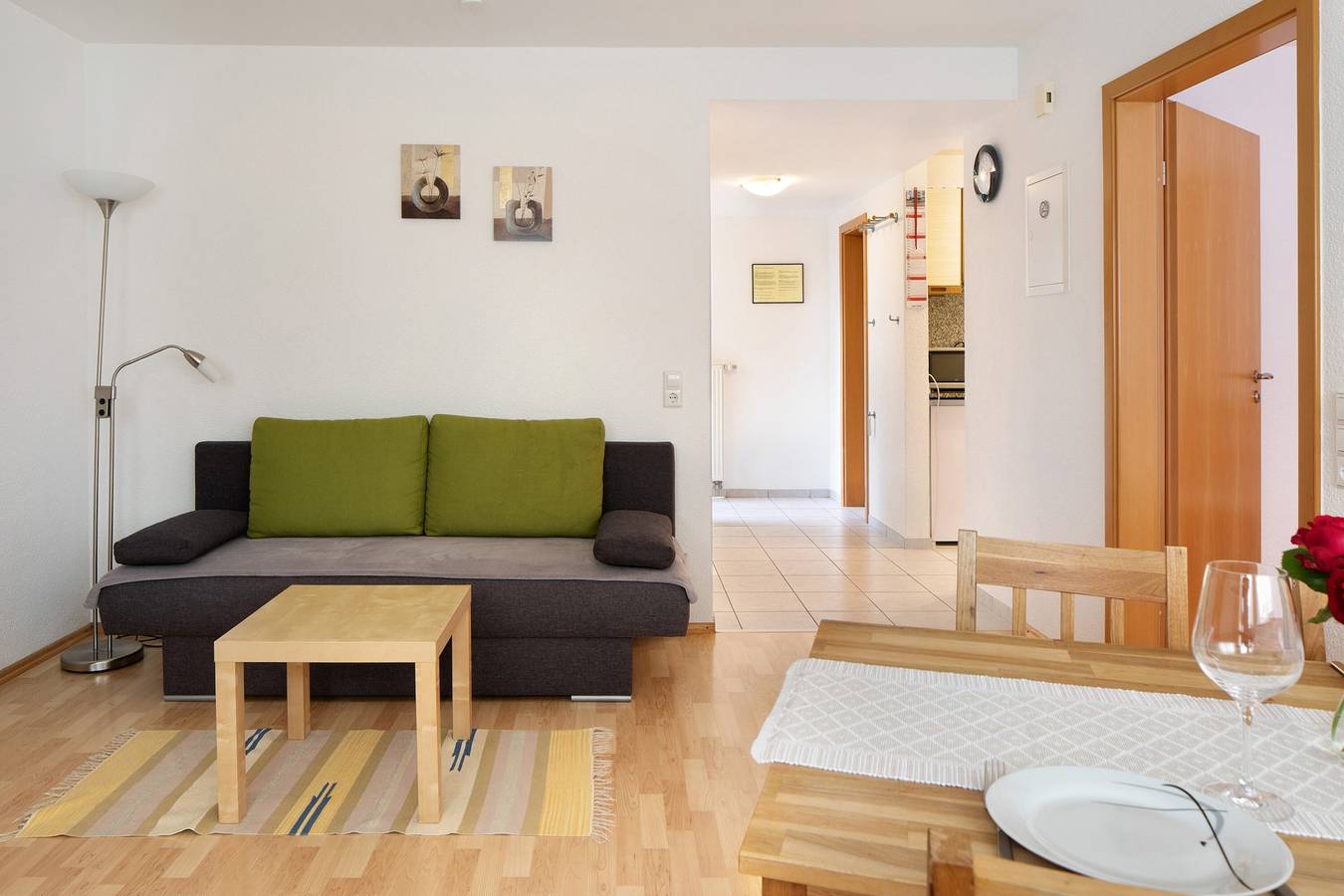 Appartamento intero, Appartamento 'Ferienwohnung Glöckler' con giardino in comune e Wi-Fi in Waltershofen, Friburgo