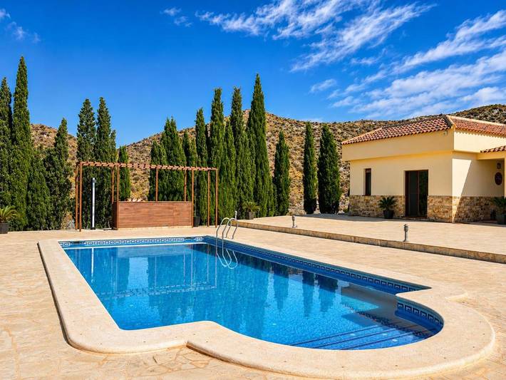 Casa rural para 10 personas, con Terraza y Jardín además de Piscina y Vistas en Águilas - 2