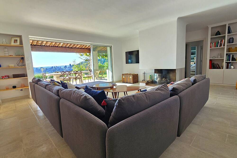 Exceptional view | large property | chill-out in Saint-Paul-de-Vence, Cannes region