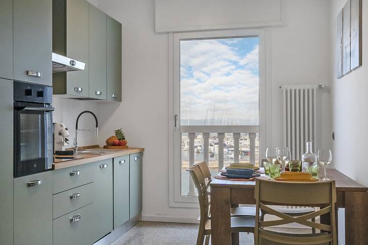 Apartament wakacyjny dla 4 osób, z Balkon i Widok w Chioggia