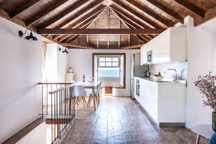 Ferienhaus für 3 Personen, mit Balkon und Garten