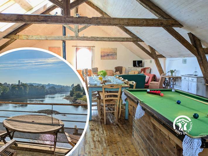 Gîte pour 14 personnes, avec Balcon et Terrasse à Saint-Sulpice (Mayenne)